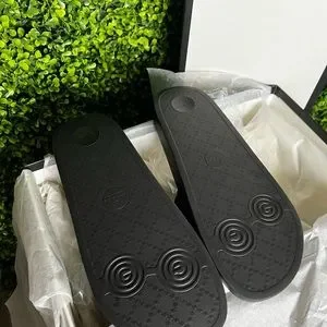 Gucci | Shoes | Firm On Price New Gucci Logo Mens Slide Size  display picture 1